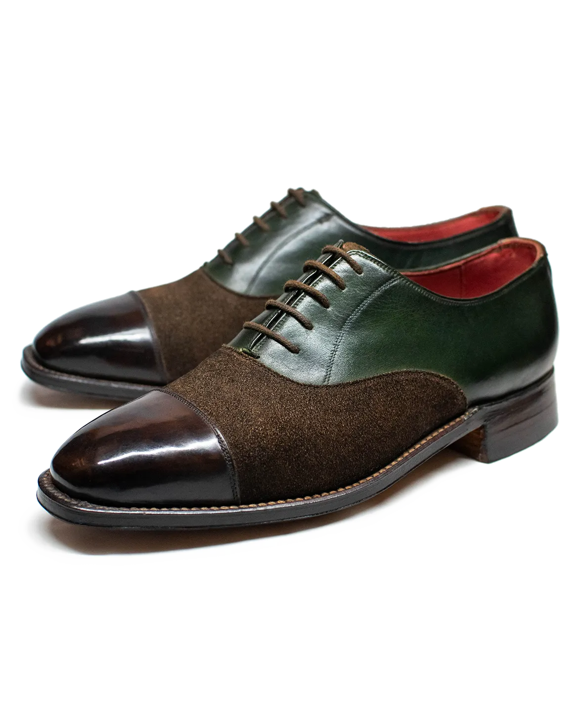 Oxford 1122 (Marrón y Verde)